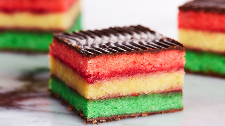 Rainbow cookies 
